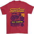 Supercross MotoX Dirt Bike Motocross Mens 100% Cotton Unisex