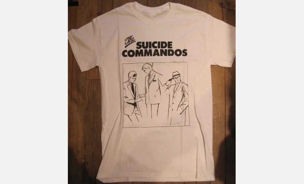 Vintage The Suicide Commandos Band Cotton Shirt Unisex Concert S to 5XL Unisex