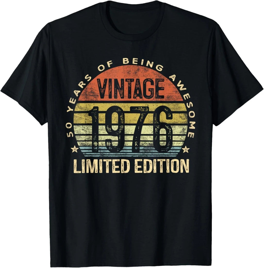 Vintage 1976 Limited Edition 50-Year-Old 50th Birthday unisex Unisex