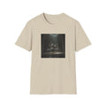 Candlelit Gothic Statue T Shirt | Dark Fantasy Art Graphic Tee | Unisex Unisex