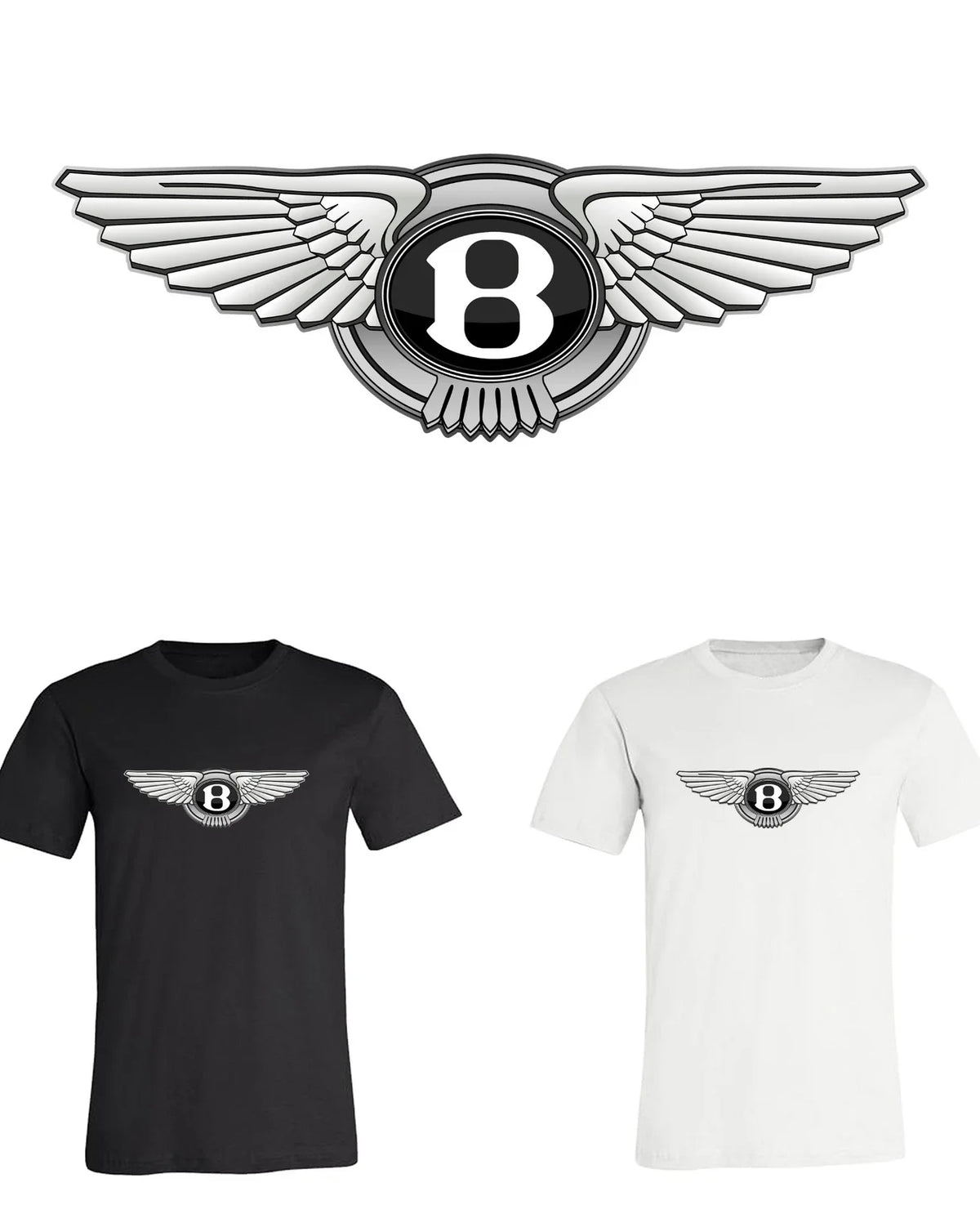 Bentley Car Logo Men's shirt Sizes S-6XL! Fast Ship! Unisex