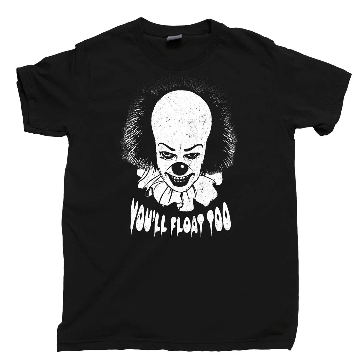 PENNYWISE The Dancing Clown T Shirt Tim Curry Stephen King IT Book Movie DVD Tee Unisex