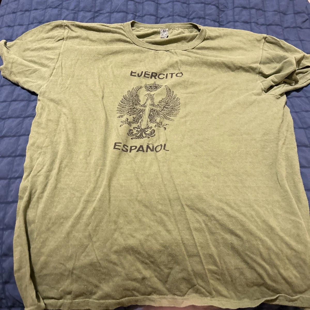Spain Vintage Military Shirt Ejercito Espanol 80s 90s Unisex