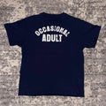 Y2K Occasional Adult Funny Text Shirt Unisex