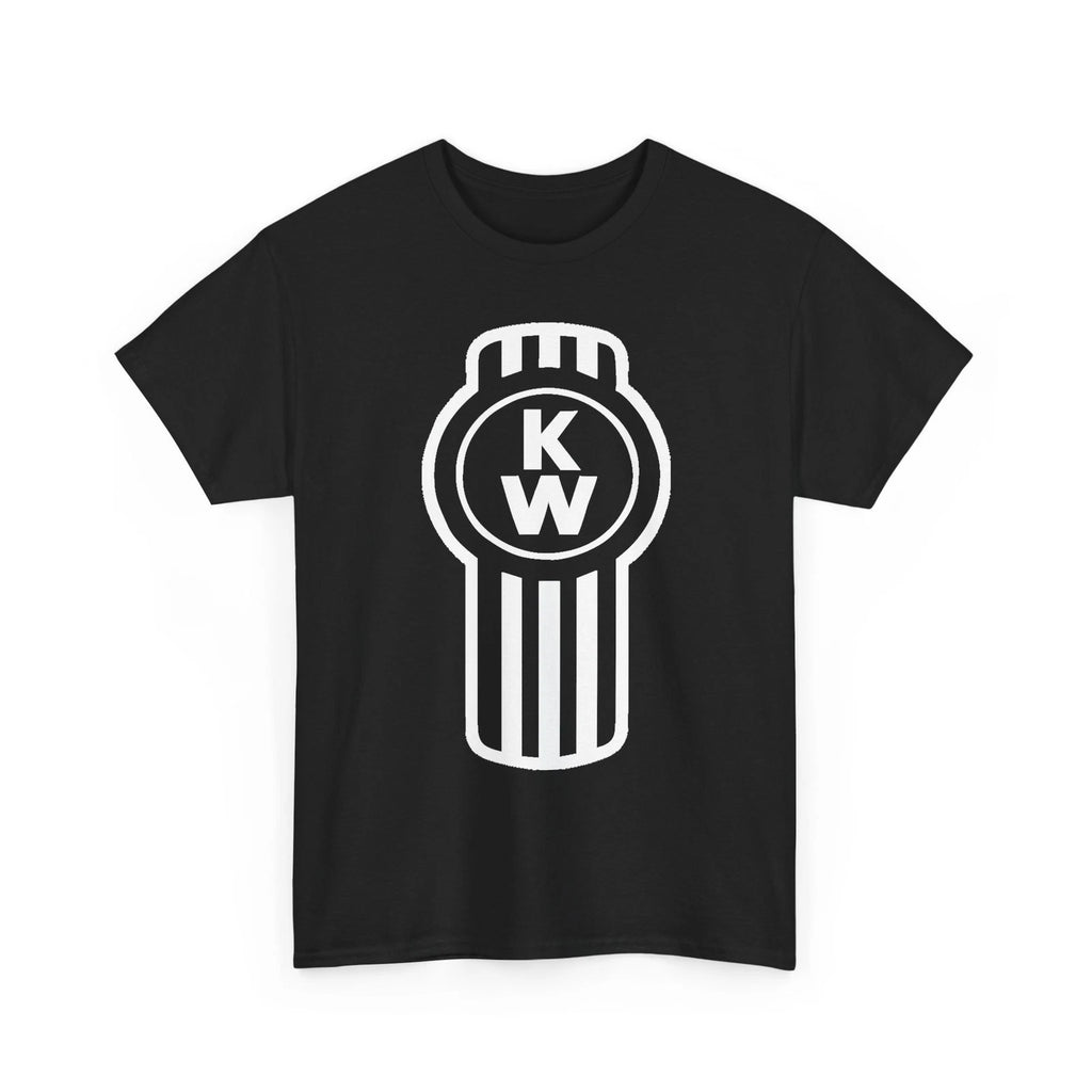 Semi Truck Trucker Logo Driver Unisex Heavy Cotton Tshirt