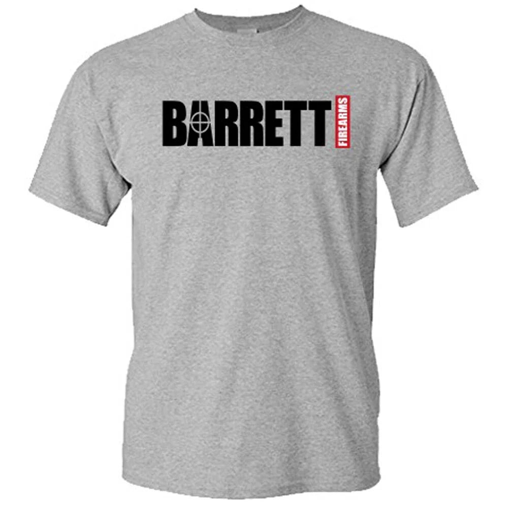 BARRETT Guns Firearms Men's Gray S to 5XL Unisex