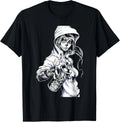 Graffiti Tag Skeleton Ghetto Girl Gift Tee Unisex Unisex