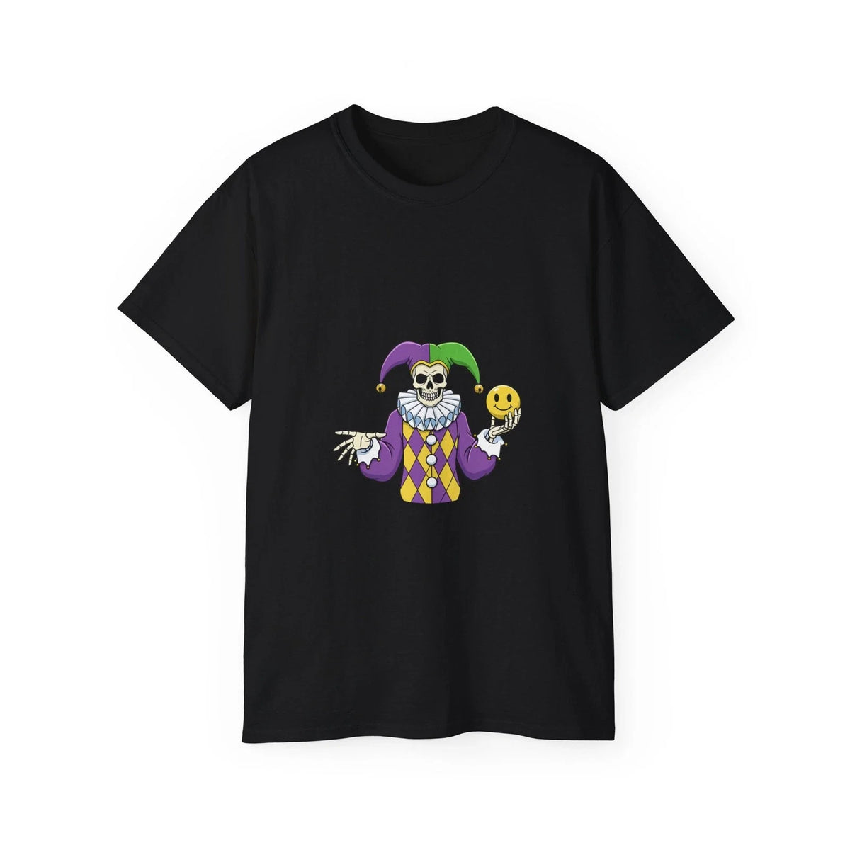 Cartoon Isolated Sticker Jester Clown Scary | Custom Graphic Unisex