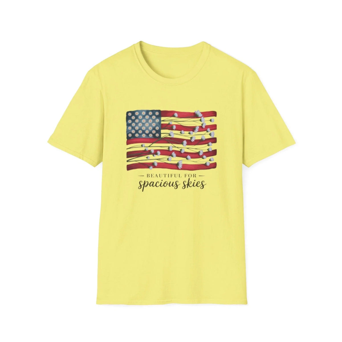 American Floral Flag | patriotic, Beautiful Skies Unisex
