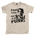 DO YOU FEEL LUCKY PUNK T Shirt Clint Eastwood Movie Tee DVD Blu Ray Collection Unisex