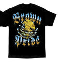 Aztlan T Tee Shirt Brown Pride Golden Eagle Lowrider Unisex