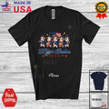 Custom Name 250 Years Freedom; 4th Of July Cow Collection Farmer Patriotic Shirt Unisex