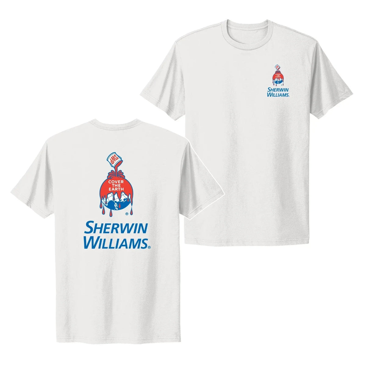 Sherwin Williams Logo White Painting Unisex