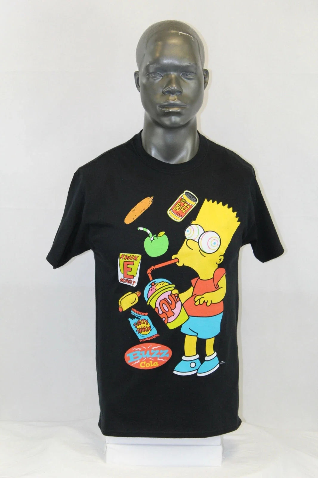 The Simpsons S/S SIMPSONS MULTI ICON BLACK/MULTICOLOR FMSN373-B Unisex