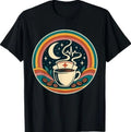 Funny Retro Night Shift Nurse Coffee Club T-Shirt