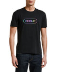 ERASURE band T- SHIRT(black) rainbow holographic(great for concert tee shirt) Unisex
