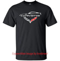 2014 - 2019 C7 Chevy CORVETTE Classic Muscle Car Emblem Body Silhouette Unisex