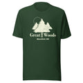 Great Woods - Mansfield, MA | Retro Concert Venue Tee Unisex