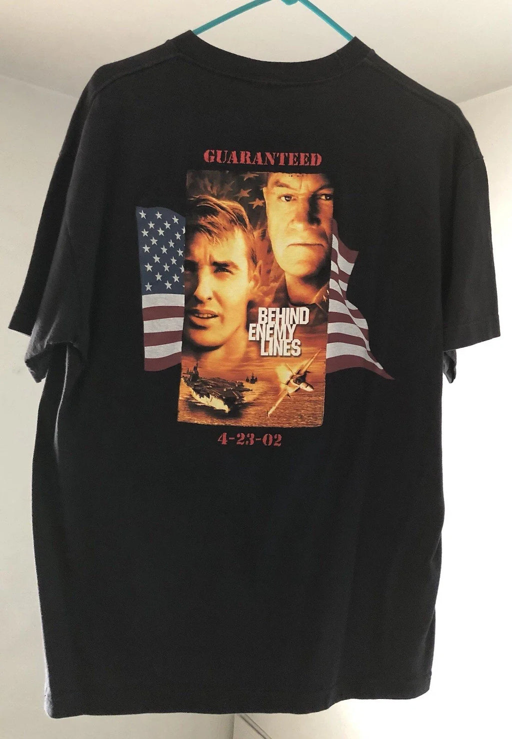 Vintage 2002 Behind Enemy Lines Hollywood Video Movie Promo Large Shirt Unisex