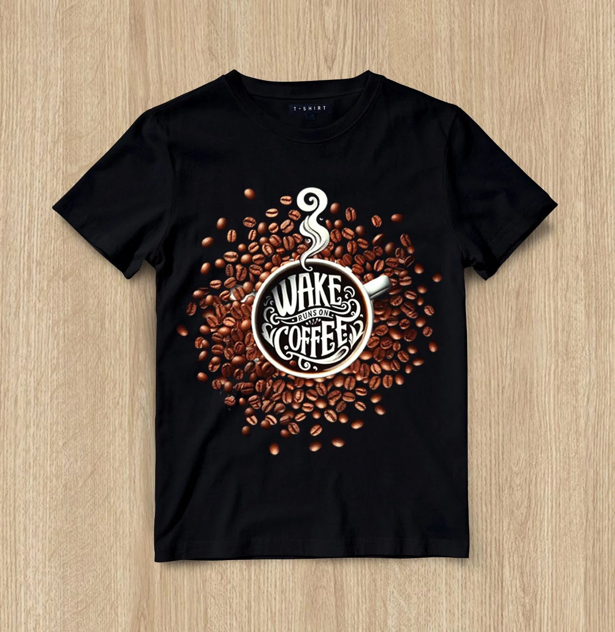 Custom Coffee Culture Graphic Design Unisex Jersey Short Sleeve Tee Unisex