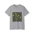 Flowers Stem Watercolor Painting Yellow | Custom Graphic Unisex