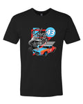 Richard Petty Nascar Vintage Premium Black S-4X Unisex