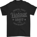 Vintage Year 39th Birthday 1987 Mens 100% Cotton Unisex
