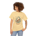 Unisex Heavy Cotton Tee BEAUTIFUL FLORAL DESIGN Unisex