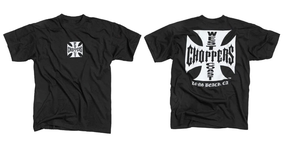West Coast Choppers OG Reprint Classic Tee Mens Black Graphic Shirt S-5XL Unisex