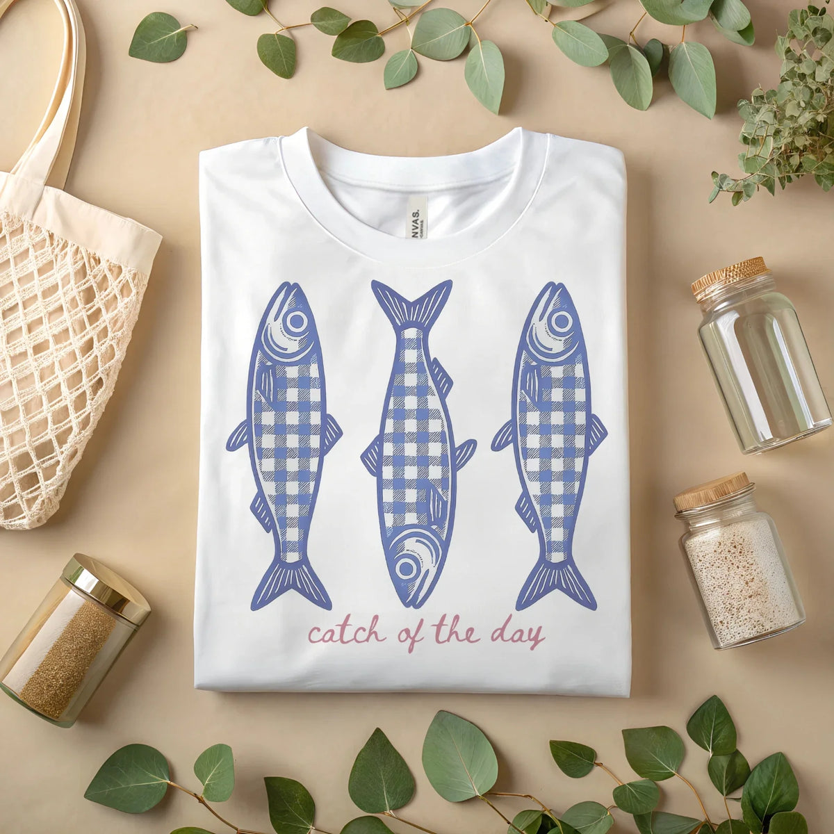 Catch of the Day Fishing Nautical Seafood Lover Gift Fisherman UnisexA69 Unisex