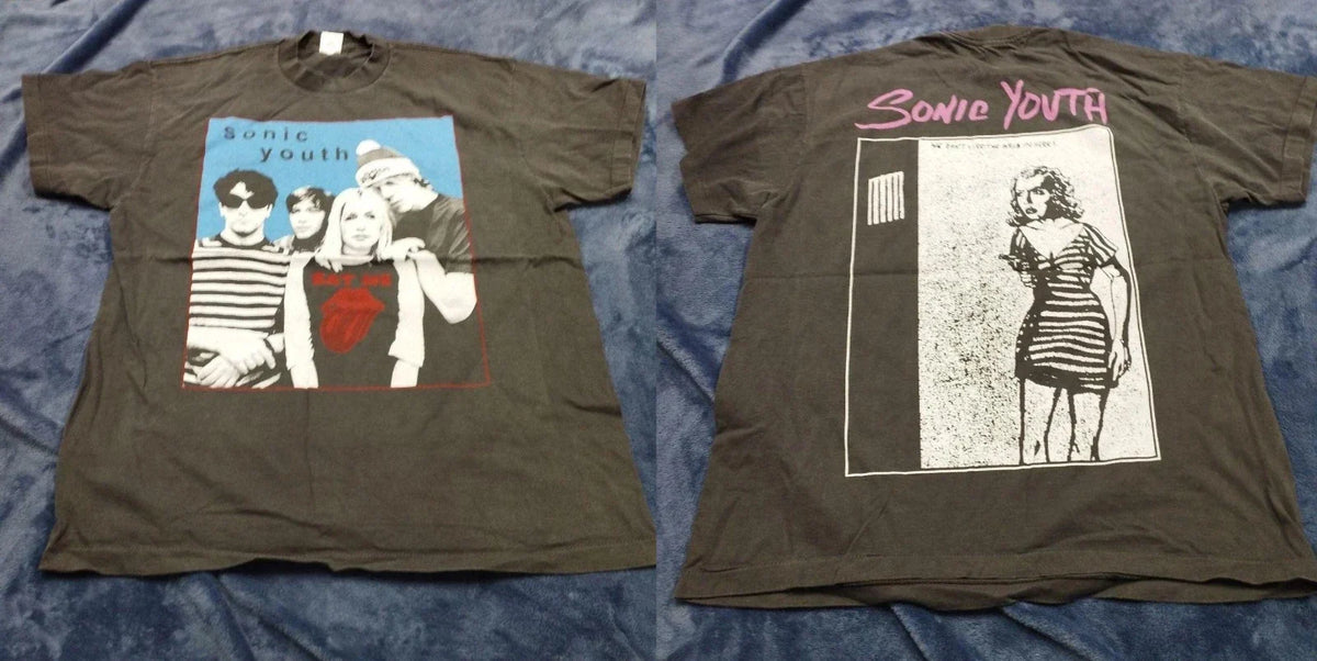 New Sonic Youth Vintage Rock Band Graphic Unisex Shirt Reprint Unisex