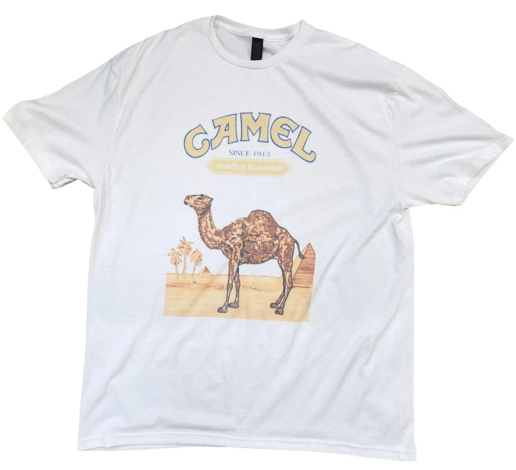 NEW Camel Cigarette Retro Vintage Gold Unisex Cotton S-5XL Gift Idea Unisex