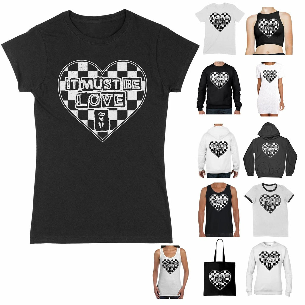 It Must Be Love Ska Music T Shirt - 2 Tone Madness The Specials Selecter Unisex