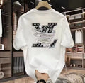 European Heavy Cotton Short-sleeved Personalized Printing Summer Ins Unisex
