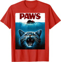 Paws Cat And Mouse Parody Funny Feline Scary Face Unisex Unisex