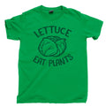 Lettuce Eat Plants T Shirt Vegetarian Kale Plant Garden Vegan Veggie Lover Tee Unisex