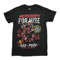 Deadpool New Adult - Ad Mercenary for Hire 555-POOL Image Unisex