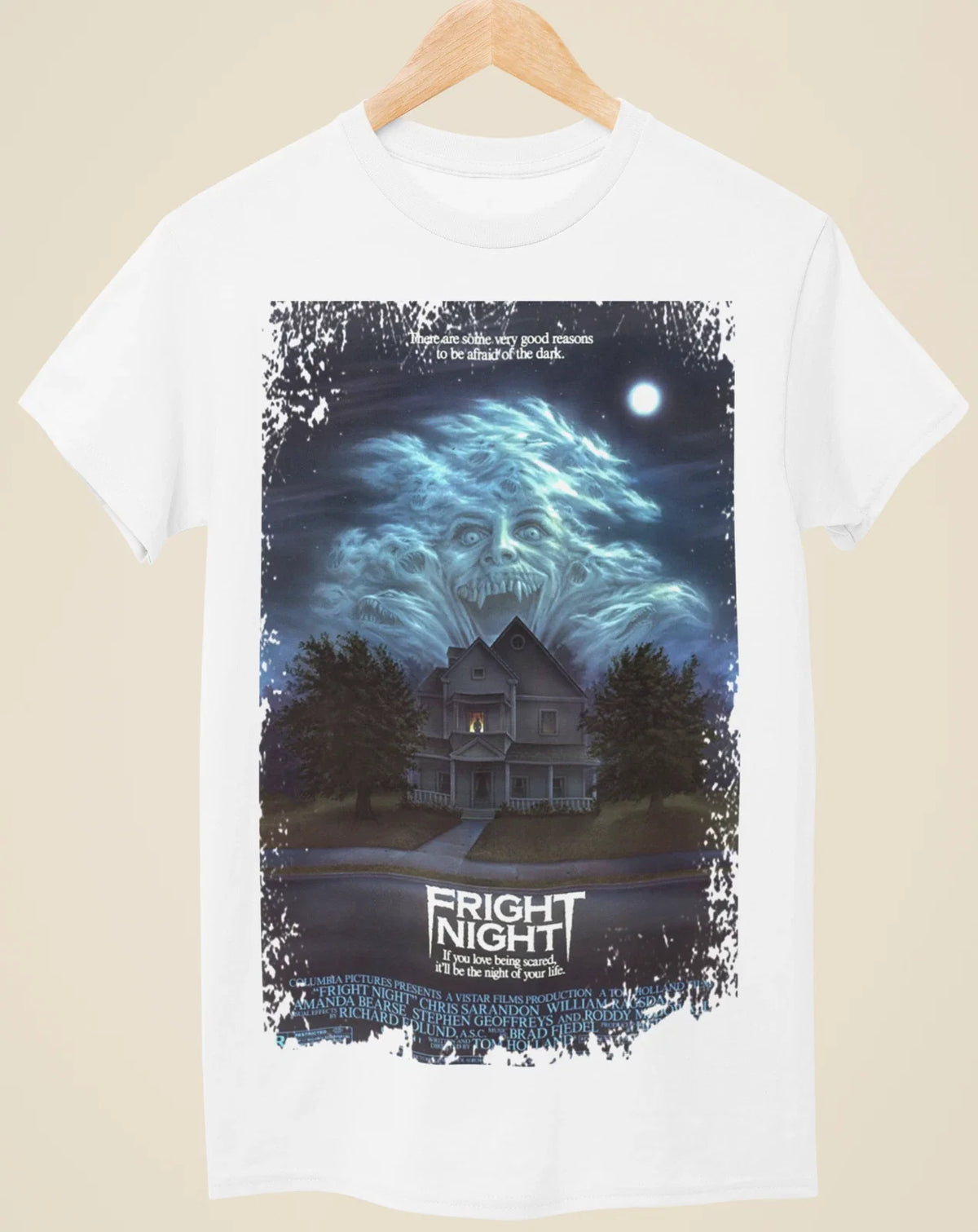 Fright Night - Movie Poster Inspired Unisex White Unisex