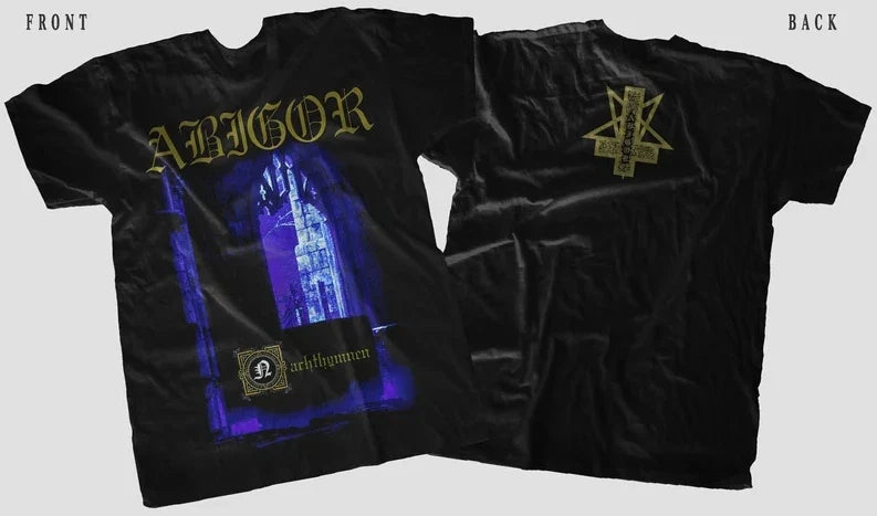 New D T G Printed - ABIGOR Nachthymnen Graphic Tee - Sizes S-5XL Unisex