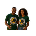Cotton Tusker Beer Print Comfortable Round Neck Green Unisex Kenyan Made Unisex