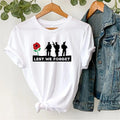 Lest We Forget Remembrance Day - Vintage Memorial Honouring Heroes Tee Unisex