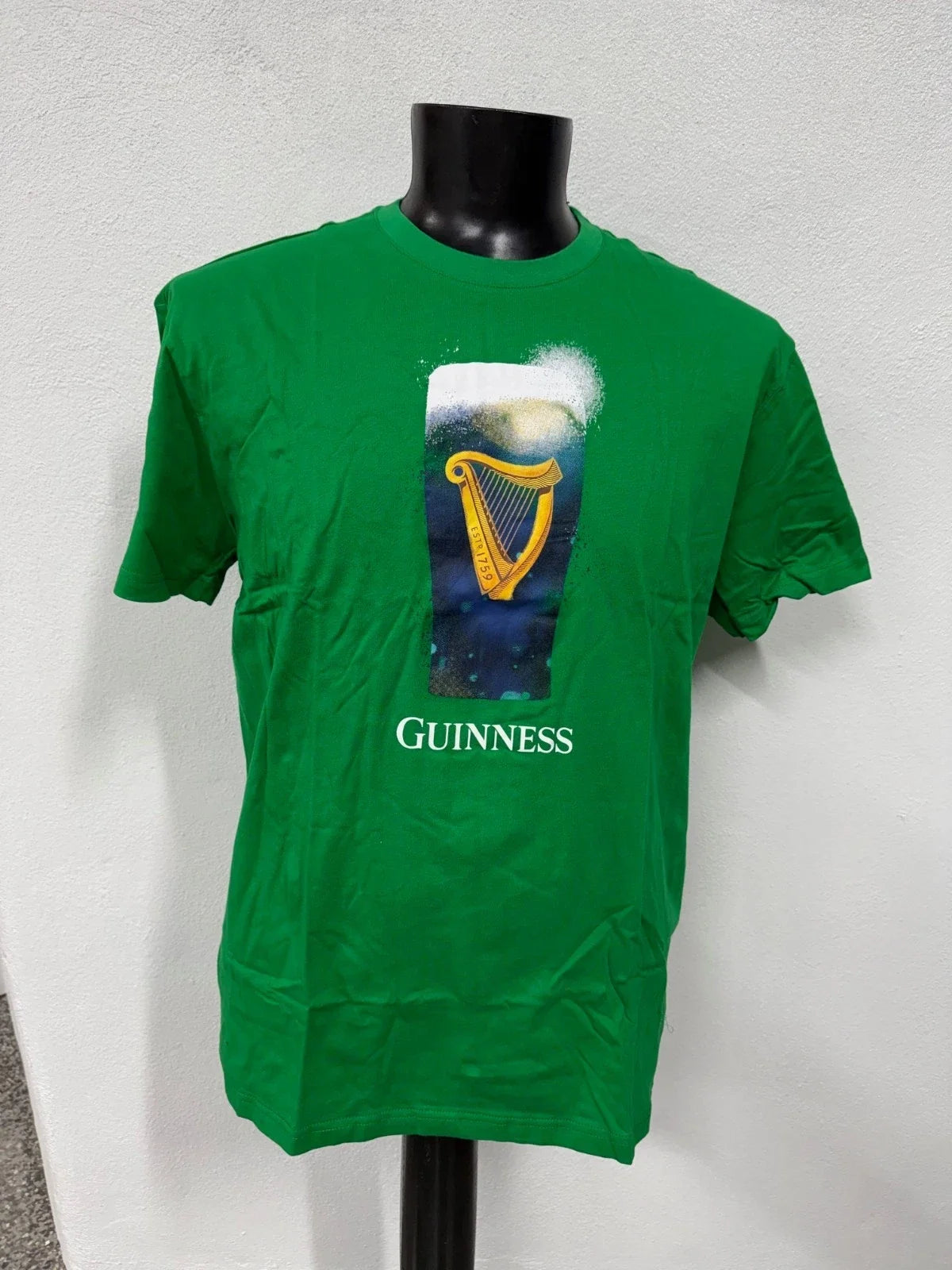 Guinness 1759 Harp Tees , Go Green. New Mens & Women's sizes. GREAT GIFTS! Unisex