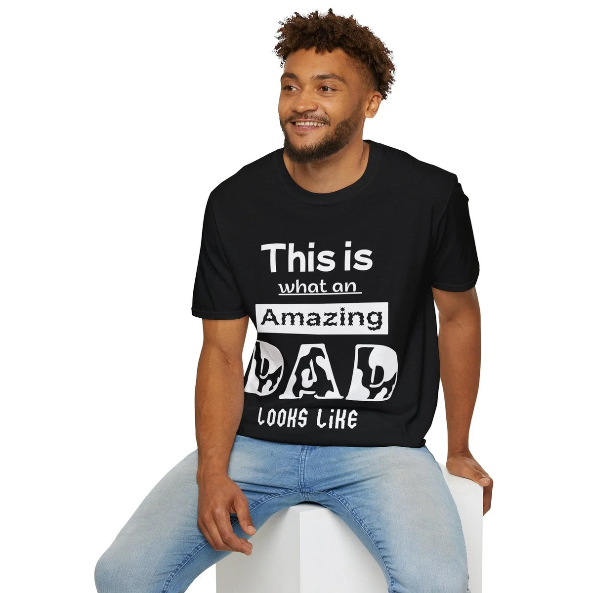 Amazing Dad T Shirt Fathers Day Gift For Men Birthday Daddy Tee Premium Unisex