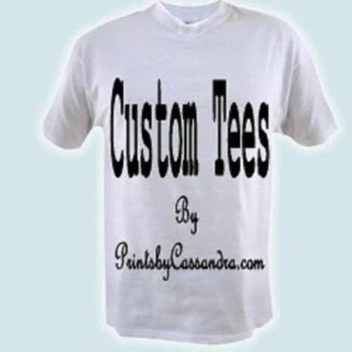 CUSTOM MADE T SHIRT, Custom Made Picture Photo T Shirt Unisex
