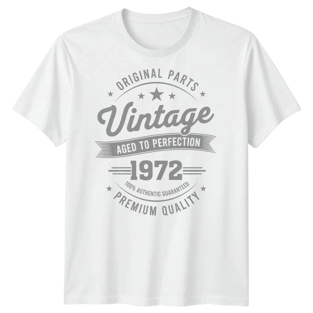 Vintage Original Parts 1972 Mens T Shirt 54th Birthday Gift Unisex