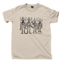 Mariachi Music Band T Shirt Skeletons Sugar Skull Calavera Day Of The Dead Tee Unisex