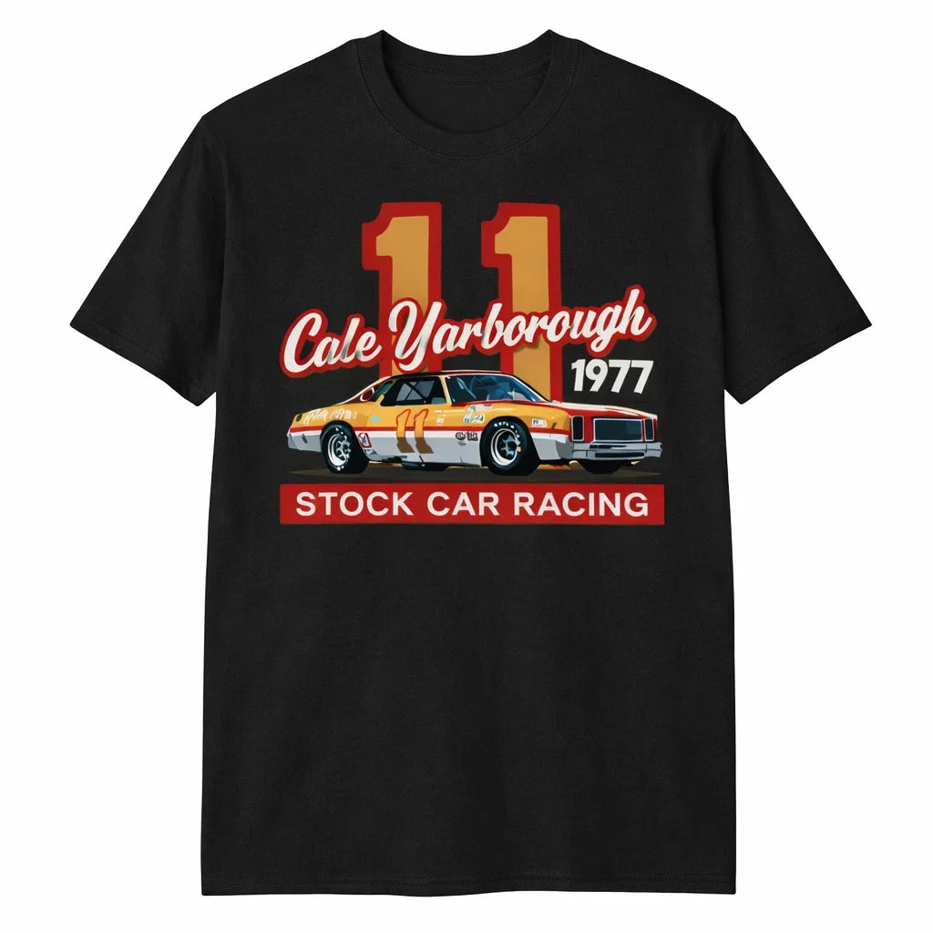 Classic 70s Stock Car Racing Retro Unisex Graphic Tee Gift Unisex