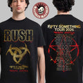 Rush Fifty Something Tour 2026 Merch Rush Stage Logo Tour Unisex