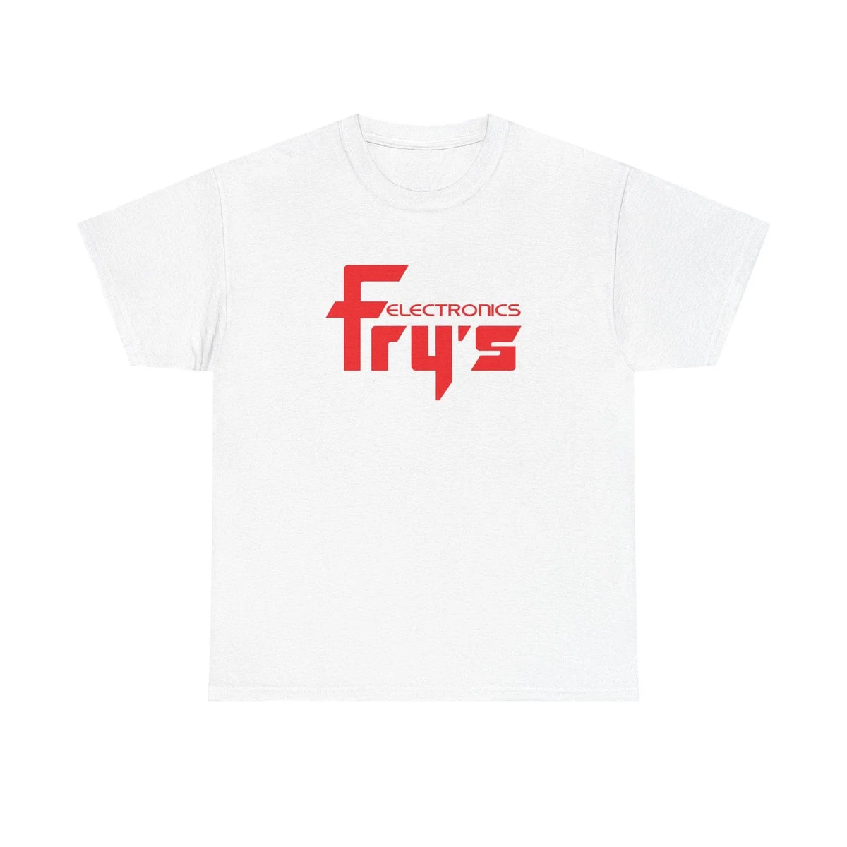 Vintage Fry's Electronics Tee, 90s Nostalgia Shirt, Retro Tech Graphic Tshirt, Unisex