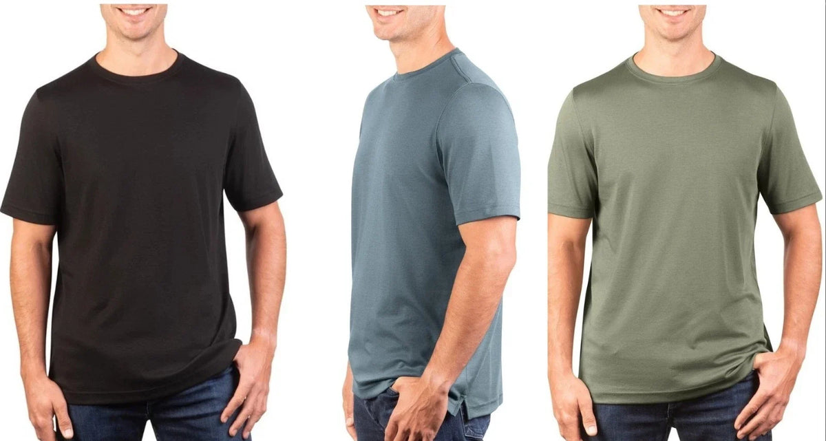 Kirkland Signature Men's 100% Pima Cotton Tee Shirt Unisex